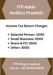 ITR Filing Consultant CA in Andhra Pradesh