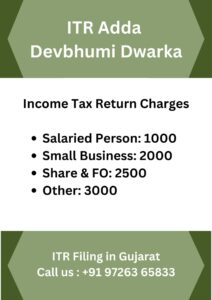 ITR Filing Consultant CA in Devbhumi Dwarka