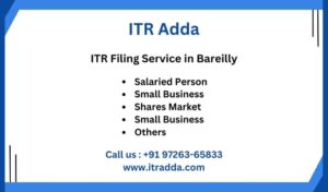 ITR Filing Consultant CA in Bareilly