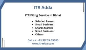 ITR Filing Consultant CA in Bhilai