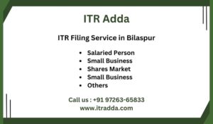 ITR Filing Consultant CA in Bilaspur