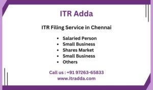 ITR Filing Consultant CA in Chennai