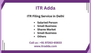 ITR Filing Consultant CA in Delhi