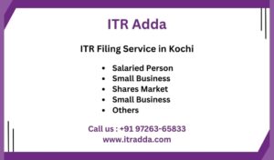 ITR Filing Consultant CA in Kochi