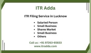 ITR Filing Consultant CA in Lucknow