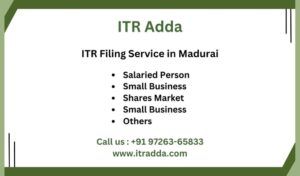 ITR Filing Consultant CA in Madurai