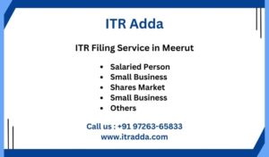 ITR Filing Consultant CA in Meerut