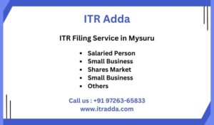 ITR Filing Consultant CA in Mysuru