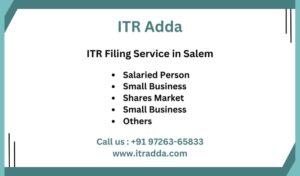 ITR Filing Consultant CA in Salem