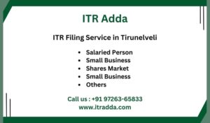 ITR Filing Consultant CA in Tirunelveli