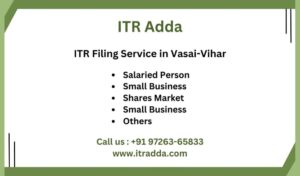 ITR Filing Consultant CA in Vasai-Vihar