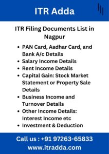 ITR Filing Documents List in Nagpur