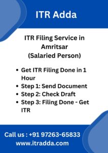 ITR Filing Service in Amritsar