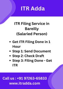 ITR Filing Service in Bareilly