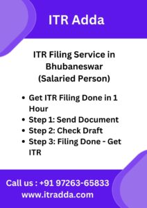 ITR Filing Service in Bhubaneshwar