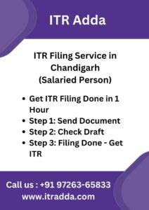 ITR Filing Service in Chandigarh