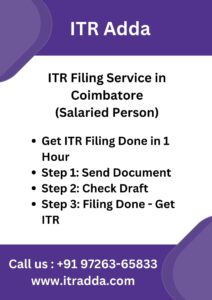 ITR Filing Service in Coimbatore