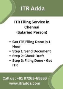 ITR Filing Service in Chennai