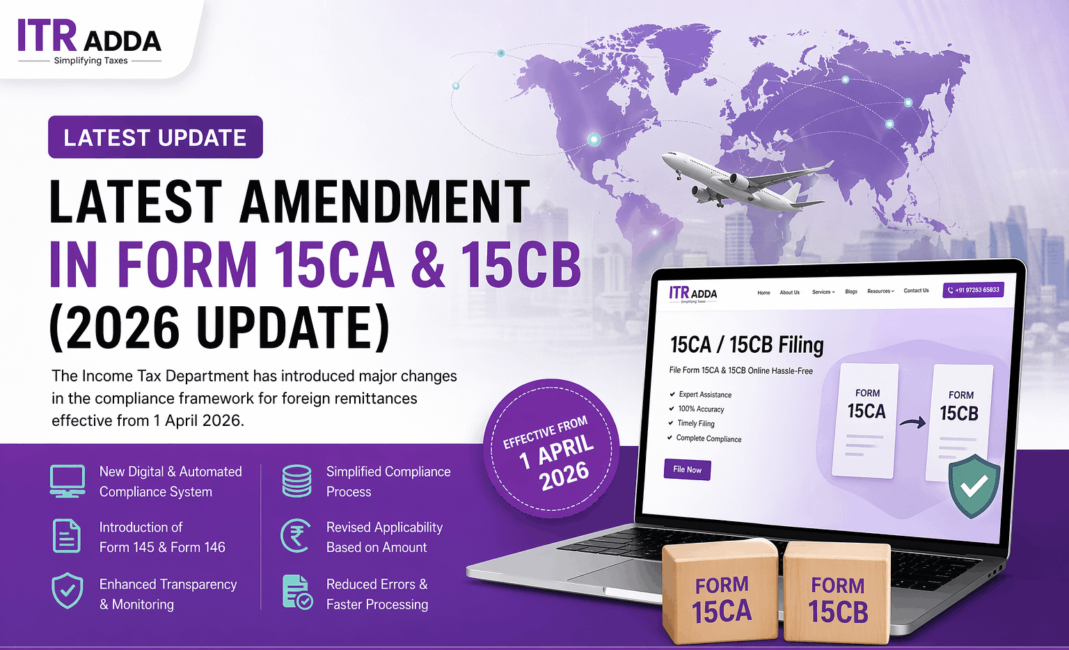 Latest Amendment in Form 15CA 15CB 2026 Update